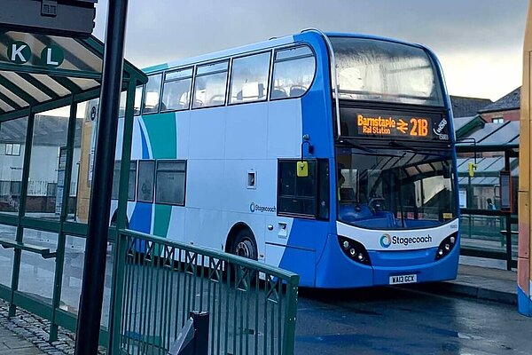 Stagecoach Bus at Bus Station